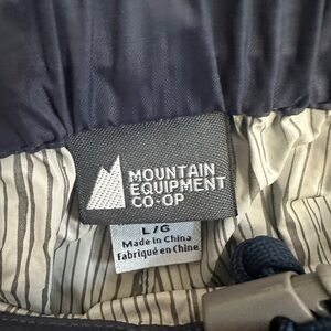 Mountain Equipment Co-op Navy Rain Pants